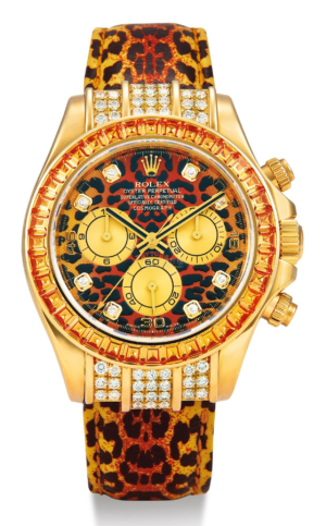 Rolex Cosmograph Daytona wristwatch, 40mm, 18K yellow gold material, Model: 116598 SACO